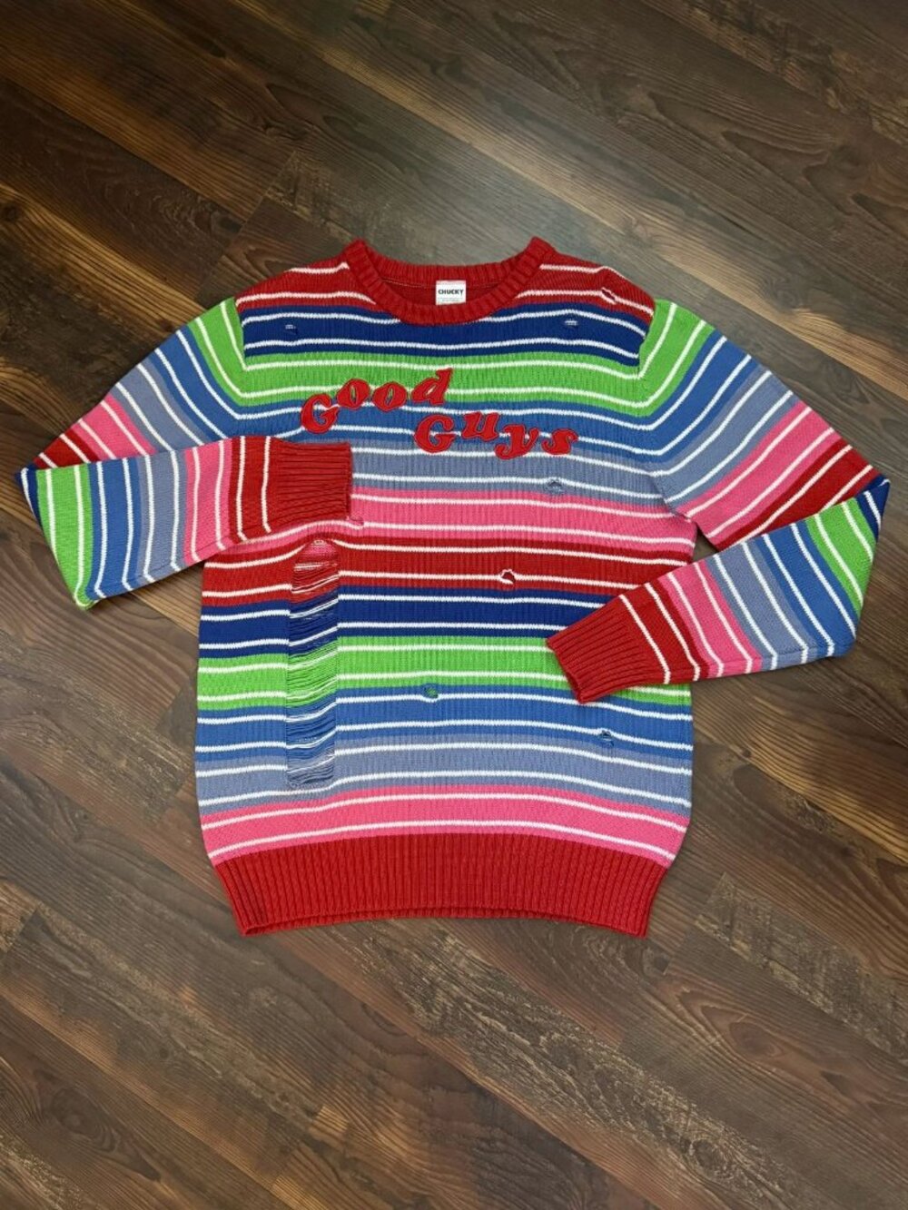 Spirit Halloween - Chucky "Good Guys" Child's Play Knit Sweater